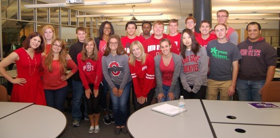Group of OSU students