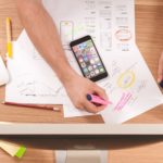 planning paperwork on desk